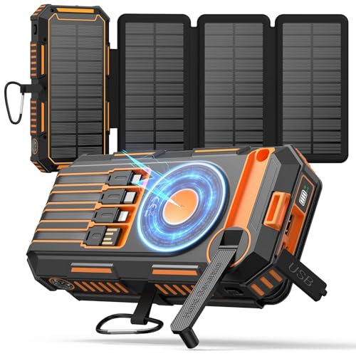 FEELLE 50,000mAh Solar Power Bank
