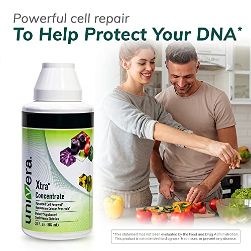 Univera Xtra Concentrate, Vital Energy, Stress Management, Focus and Clarity, Joint Health, Antioxidant Protection, 30oz Bottle