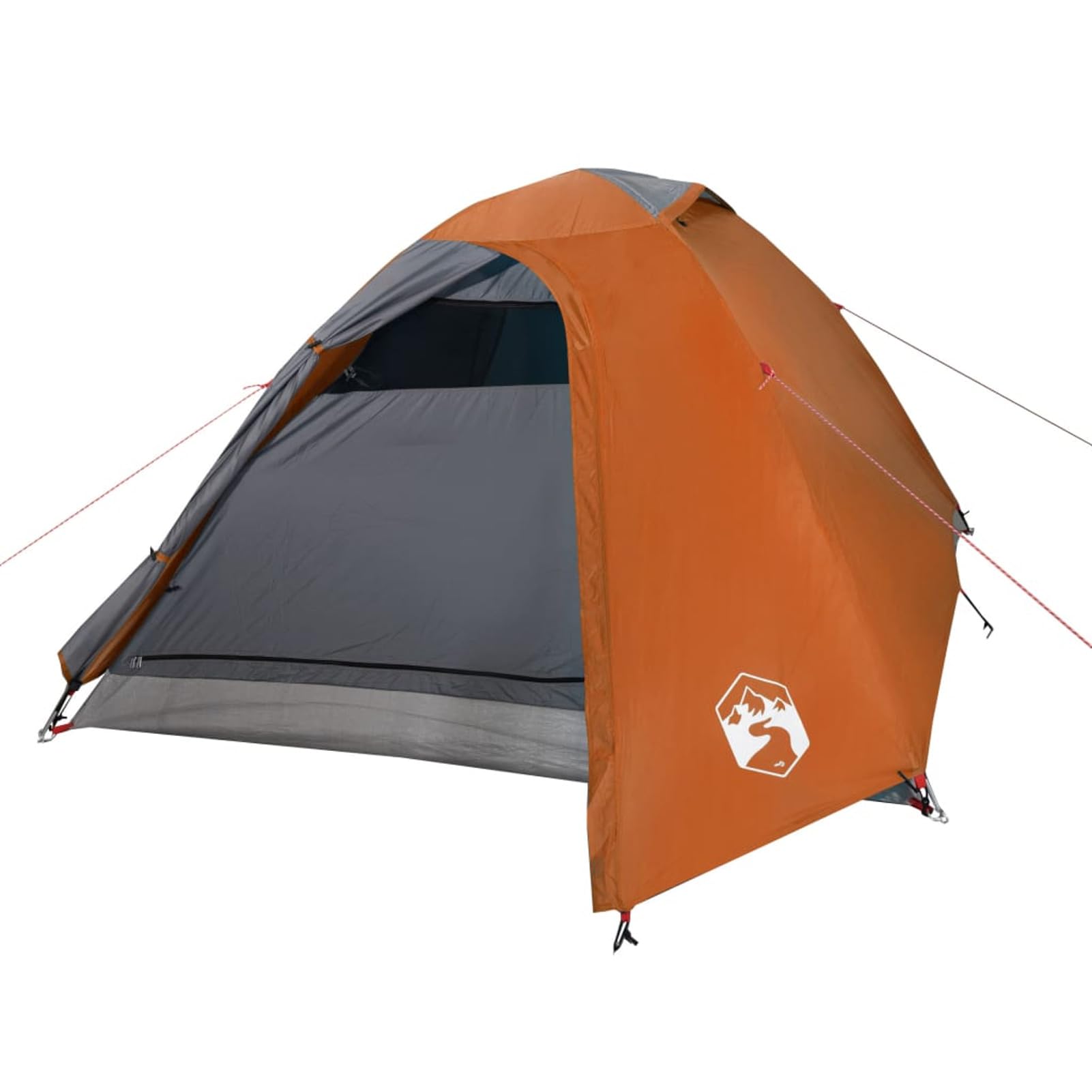 Gecheer Tenda da Campeggio a Cupola 3 Persone Arancione Impermeabile,Tenda,Campeggio,Spiaggia,Tenda per Famiglia Tende da Campeggio Pop-Up Tenda Stand-up Tenda per 2 Persone Tenda Portatile,P94333