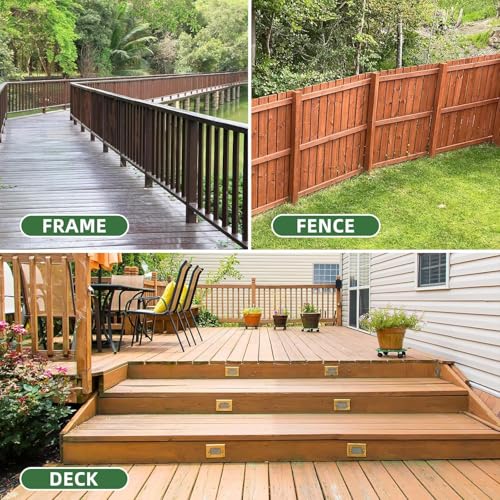 Image of WELLOCKS #8 x 1-5 /8 in Green Deck Screws, 0.44 lb Trial Size | Rust Resistant Green Wood Screws with T25 Bit for Outdoor Decking, Fences, Trim, and Small Projects.