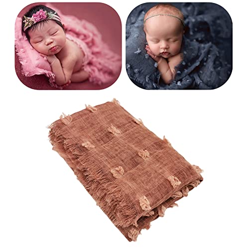 Coperta Fotografia Neonato Avvolgere Newborn Baby Photography Photo Prop Stretch Wrap Baby DIY Long Ripple Wrap per Neonati Ragazzi O Ragazze