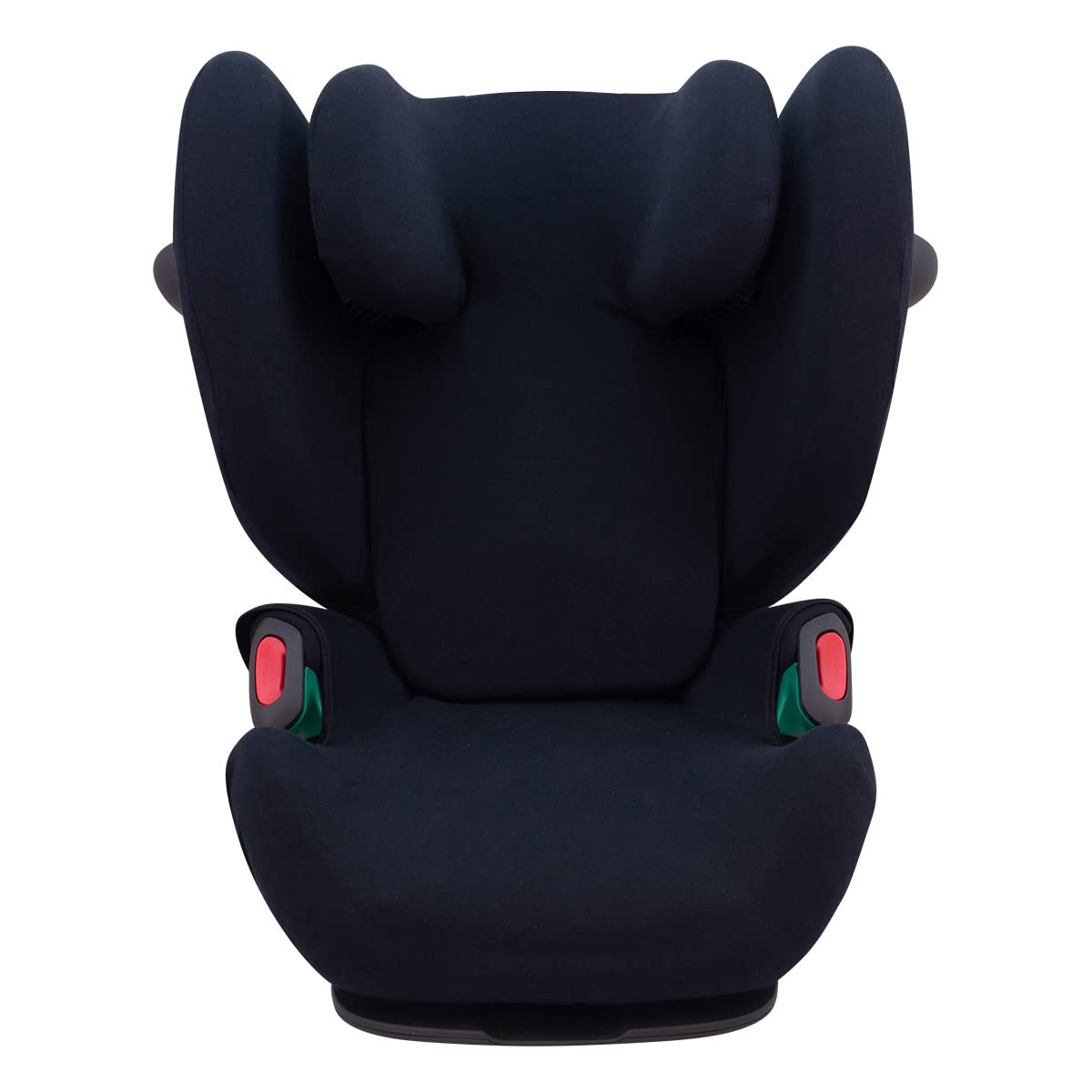 JYOKO KIDS Rivestimento per seggiolino auto in cotone compatibile con Cybex Pallas G I-SIZE (Fodera, BLACK SERIES) - 5