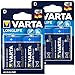 Produktbild Varta Longlife Power Alkaline-Batterie, Typ Mono/D / LR20, 1,5 V, 4er-Set