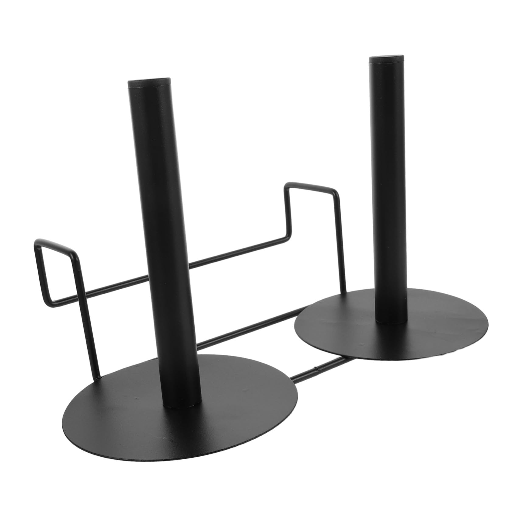 Organizador para Bolsas de Plástico Doble Cabezal de Acero Inoxidable, Soporte Colgante Adaptable para Supermercados y Comercios Montaje Sencillo