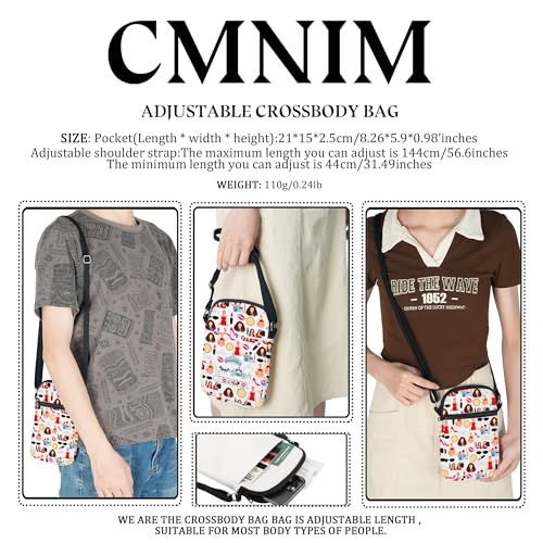 CMNIM Princess Diary Merch Gifts Gen-via Inspired Crossbody Bag Princess Fans Party Gifts Comedy Movie Shoulder Purse Handbag (Gen-via Mini CB)2