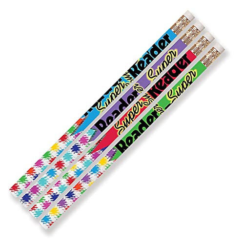 Musgrave Pencil MUS2339D-12 Super Reader Motivational Fun Bleistifte - 12 Dazon Cover