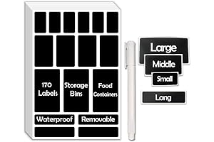 170-Piece Labels for Organization