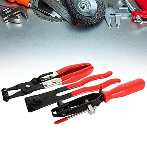 Acrux7 3Pcs Cv Joint Boot Clamp Pliers Set Hose Band Cut-Off Pliers Snap Type Car Repair Tool Accessories #TOP6