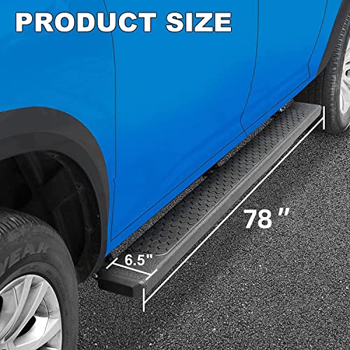 Image of COMNOVA 6.5 inch Running Boards for 2015-2026 Chevy Colorado /Canyon Crew Cab