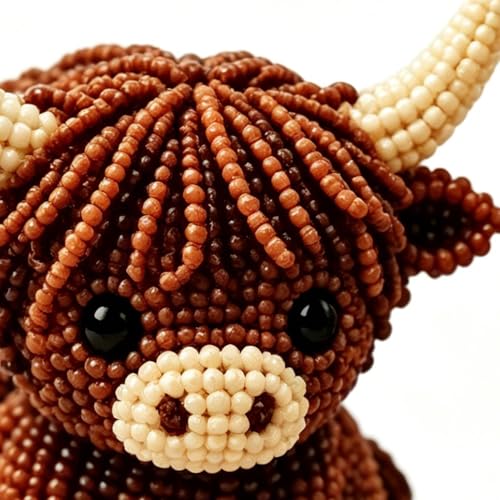 Kit de abalorios de animales 3D con instrucciones para hacer figuras de cuentas DIY 5
