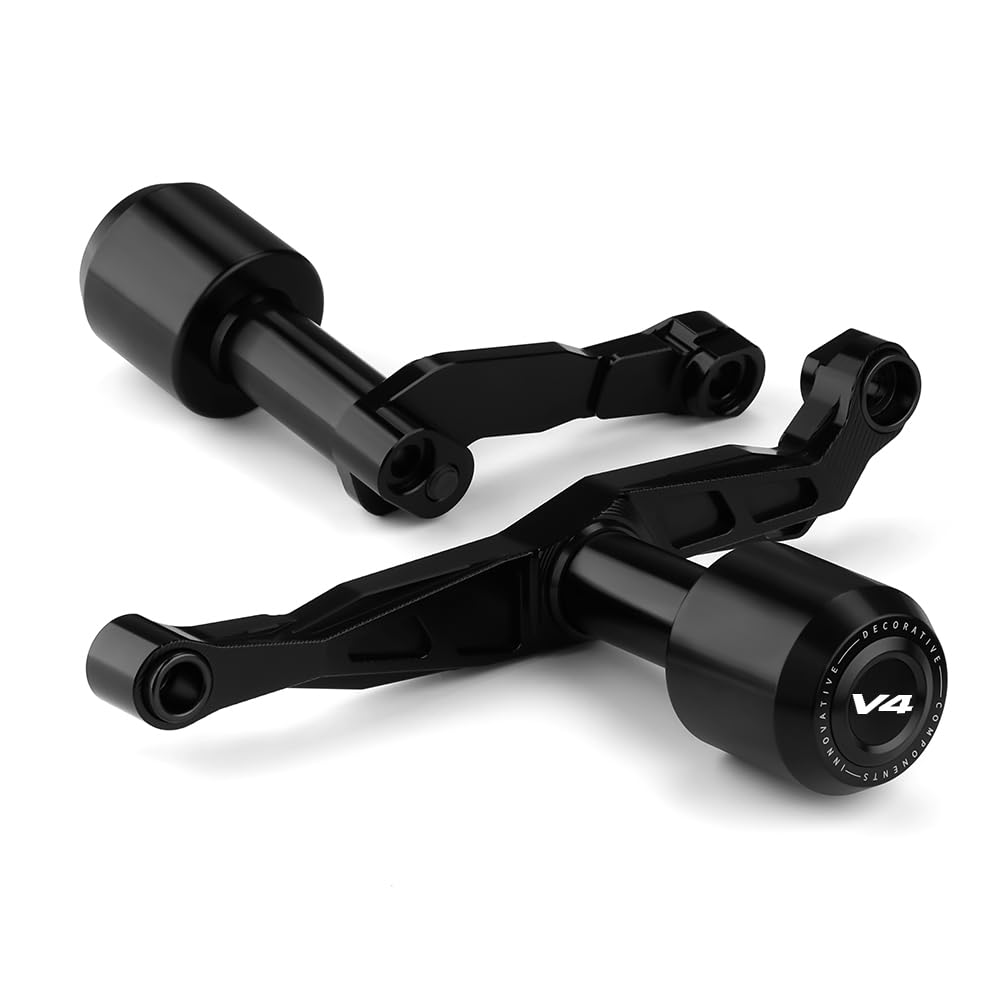 Modeer Per D.ucati MULTISTRADA V4/V4S/V4S Sport 2021 - Multistrada V4 Rally/Pikes Peak 2022 - Telaio per moto anticollisione Slider Crash v4 accessori (nero)