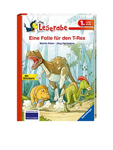 Eine Falle für den T-Rex - Leserabe 1. Klasse - Erstlesebuch für Kinder ab 6 Jahren (Leserabe - 1.