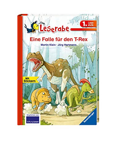 Eine Falle für den T-Rex - Leserabe 1. Klasse - Erstlesebuch für Kinder ab 6 Jahren (Leserabe - 1. Lesestufe)