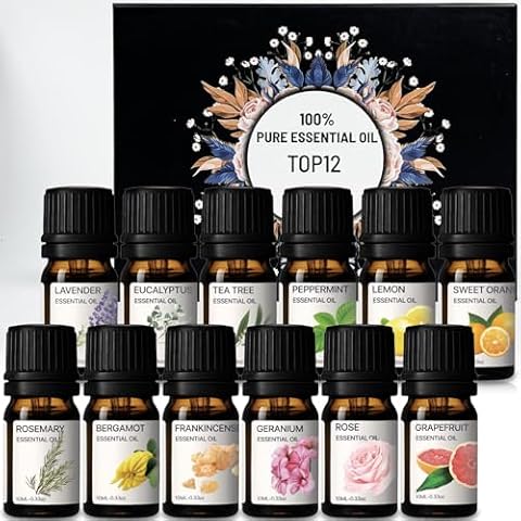 CARBERRY Essential Oils Set - 12 Oils Cover