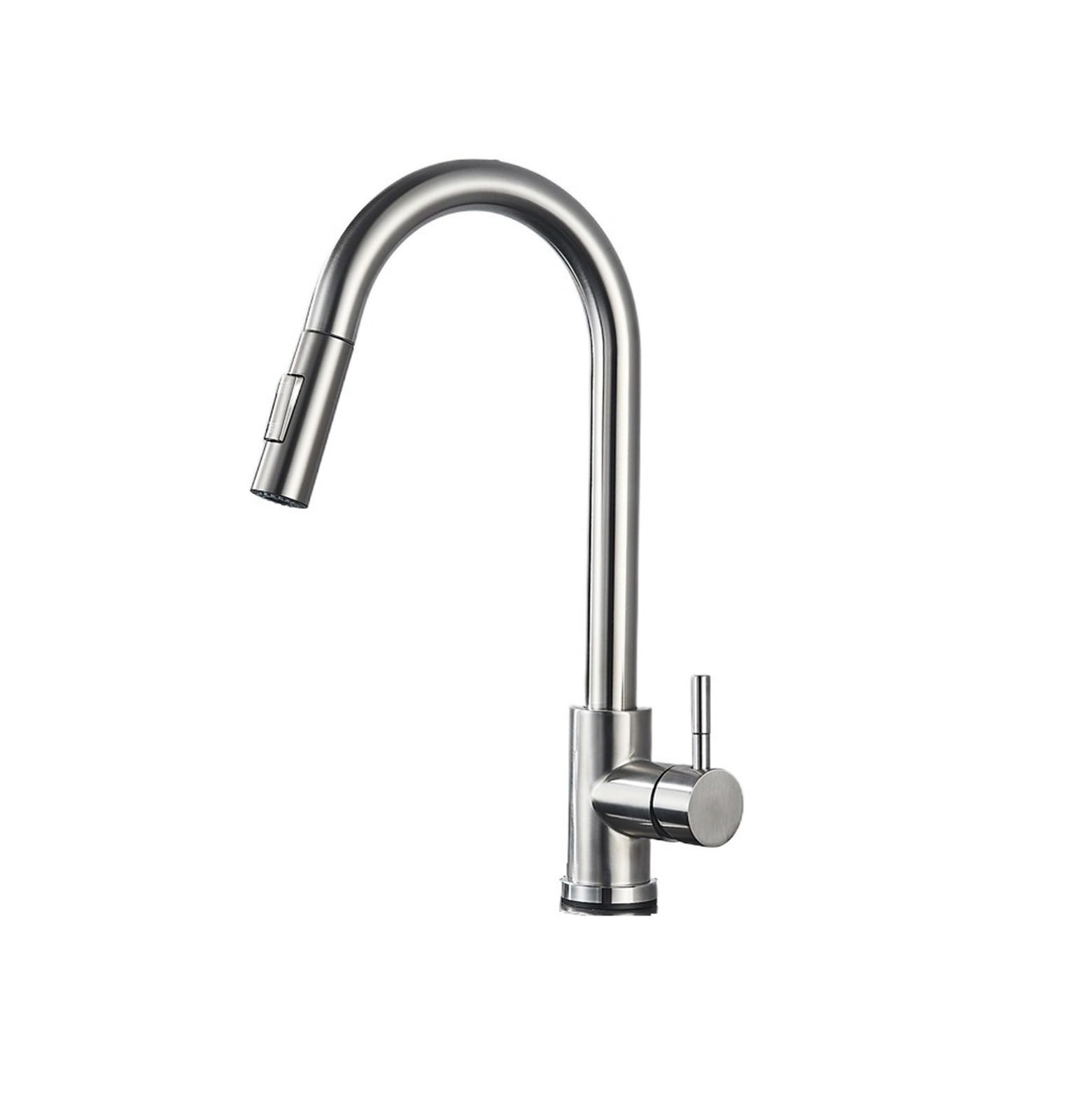 Robinet de cuisine extractible pour nettoyer facilement toute votre vaisselle