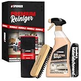 SPRINGER RX5800 - - Polsterreiniger 500 ml Set - - Made in Germany - - Textilreiniger für Flecken wie Fett, Kaffee, Rotwein - - Allzweck Fleckenentferner Reiniger für Sofa, Sessel, Teppich, Auto