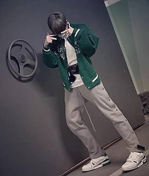 Amazon | 天使 緑 AFGK a few good kids スタジャン ジャケット S