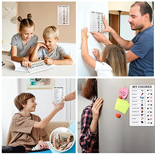 Chore Chart, Chore Board, My Chores Checklist Task Board, Daily Schedule Board, To Do List, Planner Check List, Chore List For Kids, Multiple Kids, Adults And Form Good Habit #TOP5