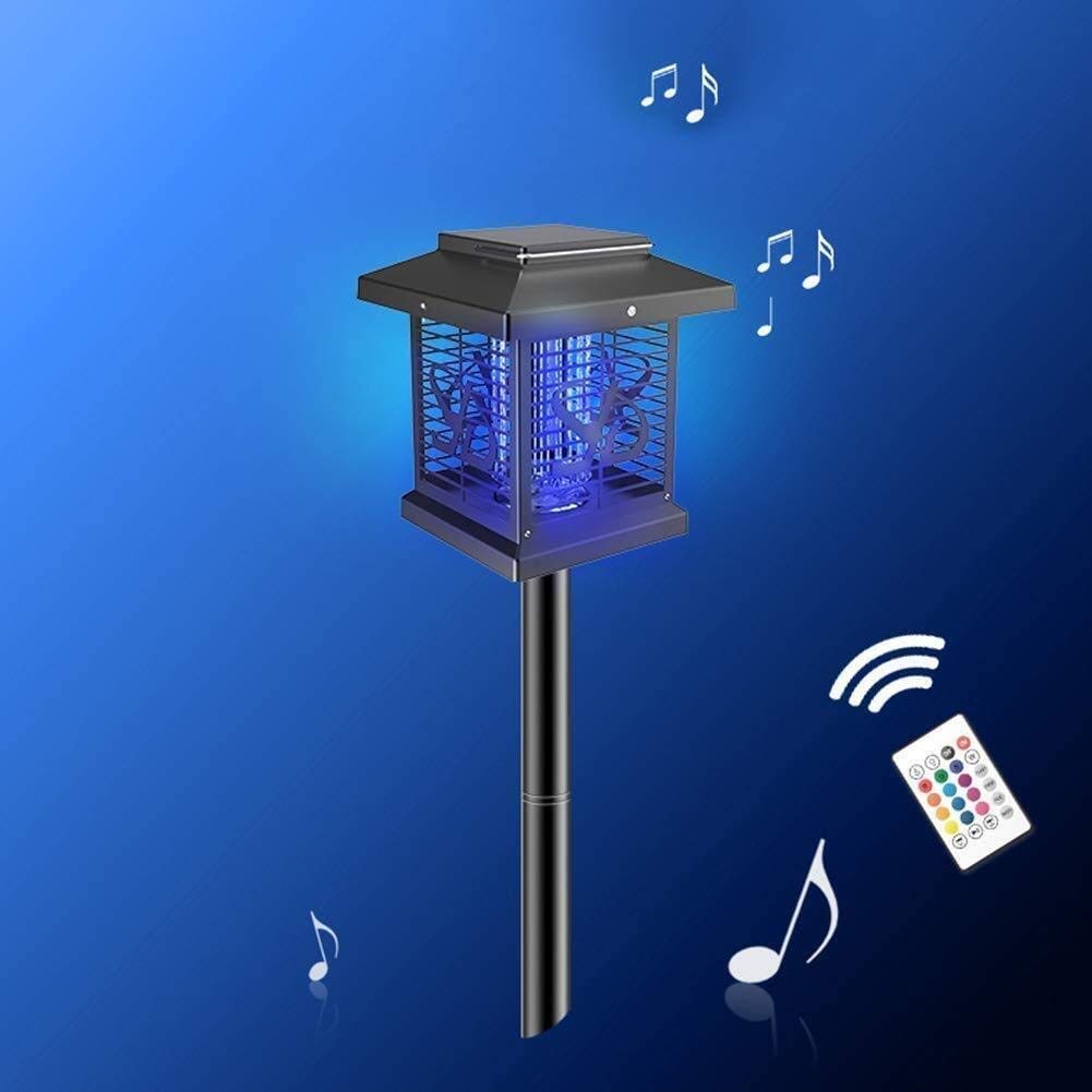 KaiKai Mosquito Control，Solar Powered Uv Light，deal For The Outdoor Use,like Garden, Courtyard Lawn, Campus Lawn,football Field,Landscape Garden And So On