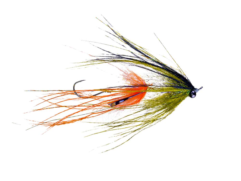 Aqua Flies Jerry's Intruder (Olive/Orange)