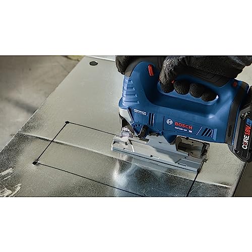 Image of BOSCH GST18V-50N 18V Brushless Top-Handle Jig Saw (Bare Tool)