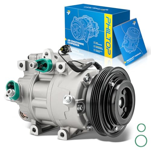 Image of PHILTOP 158307 NEW Air Conditioner AC Compressor with Clutch for Hyundai Elantra 2007-2010, 2011-2012 2.0L