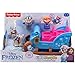 Fisher-Price Disney Frozen Kristoff's Sleigh by Little People, Figure and Vehicle Set