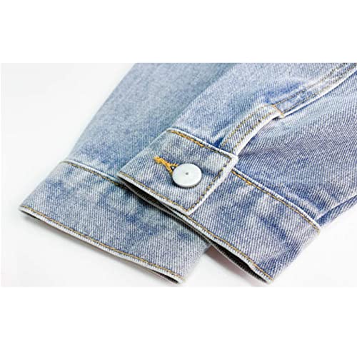 Denim Jacket Little Big Girls Cute Rabbit Sequin Jacket Coat Outwear4