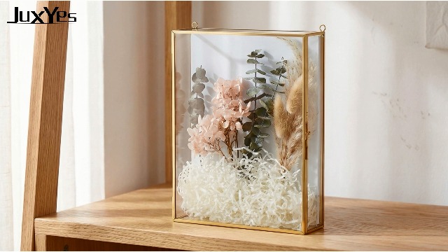 Amazon.com - JUXYES 8x10 inches Gold Shadow Box Frame Display Case