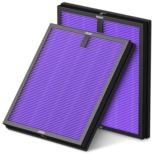 HY4866 Filters Compatible with MORENTO HY4866, WESTHEY HY4866, YIOU M1 Air Purifi-er, 3-in-1 Efficient Filter High-Efficiency Activated Carbon Filter, Multifunction Version
