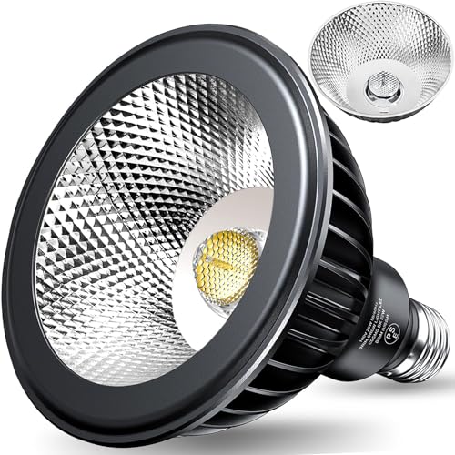 【グリーンアドバイザー推薦】BRIM(ブリム) COSMO 植物育成ライト LED フルスペクトル 高PPFD 高力率 高演色性 植物用LEDライト 省エネ設計 長寿命 E26口金 反射板＆集光レンズ付き (BK (22W）暖色系 (4000K))のサムネイル