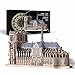Piececool 3D Metal Puzzles for Adults and Teens, Notre Dame De Paris Church Metal Model Kit, Challenge French Cathedral Brain Teaser Architecture Building Blocks Puzzle, 382 Pcs