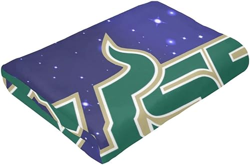 Miniatura 5 de Ytulhtp Vector USF Bulls Logo Manta de forro polar, manta de franela de microfibra muy suave para sofá cálida y acogedora para todas las estaciones