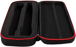 HOLIDYOYO Microphone Case Microphone Storage Box, Mic Case Wireless Microphone Portable Storage Shockproof Water Proof Carry Bag Case Only for Travel Outing Handheld Zipper Microphone Bag