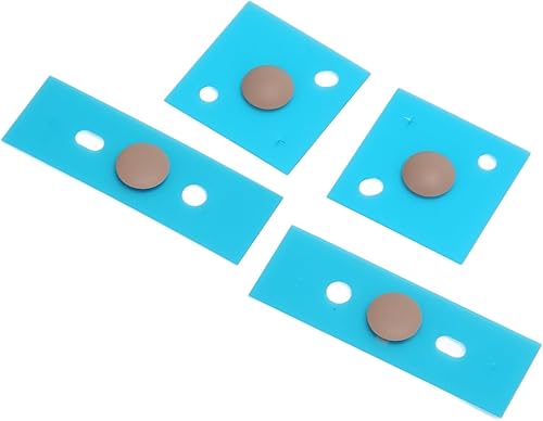 Vista 14 de GOWENIC Patas para portátil Surface 3 4 5, punto redondo antideslizante, 4 piezas Plateado (sliver)