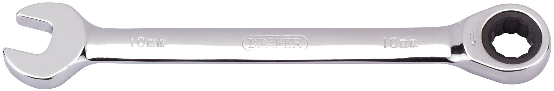 Draper 31007 10mm Metric Ratcheting Combination Spanner