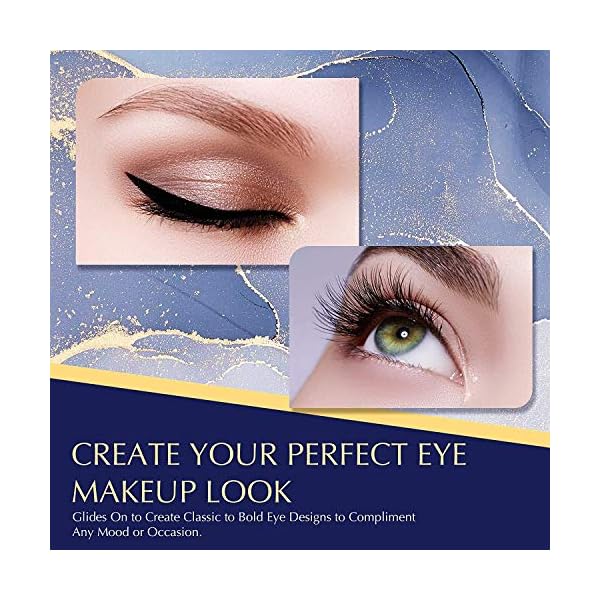 Arishine Magnetic Eyeliner, Natural Look,Waterproof and Smudge Resistant