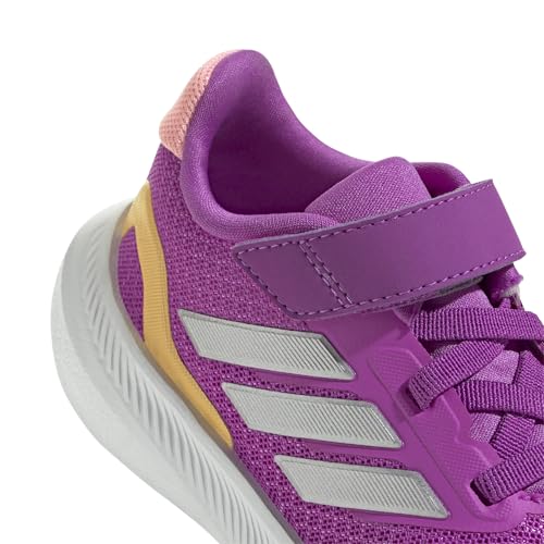 Image of adidas Baby Marvel Run Falcon 5 Elastic Lace & Strap Shoe