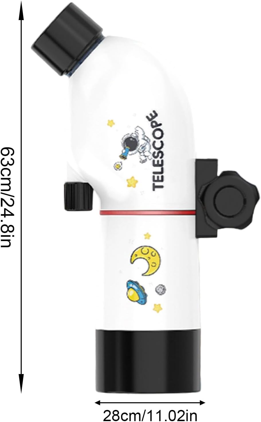 40X Astronomical Adjustable Large Lenses, for Beginner Stargazing, Outdoor Exploration & ' s Astronomy