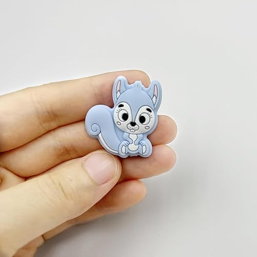 Miniatura 42 de 10Pcs Monkey Focal Beads for Pens Cute Monkey Bead Silicone Focal Beads for Keychain Making Bracelet Beading Crafts Supplies