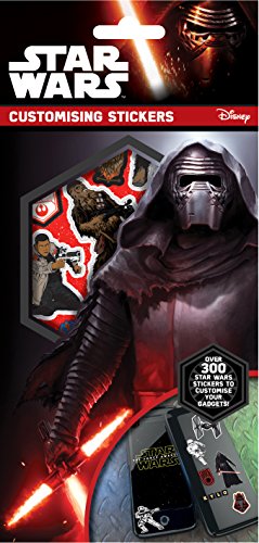 Star Wars La Guerra de Las Galaxias personalices Pegatinas, Multi-Color