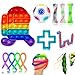 Lot de 13 jouets Fidget Toys, Sensory Fidget Toys, Pack de jouets pour adultes enfants enfants ADHS ADD anxiété autisme jouet anti-stress est le cadeau parfait pour les fêtes d'anniversaire