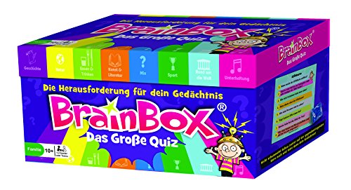 Preisvergleich Produktbild Brain Box 94998 - Das große Quiz, Spiele und Puzzles