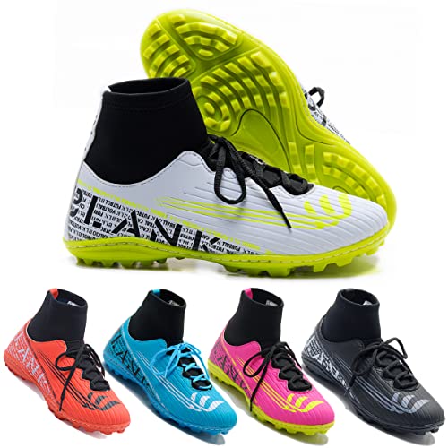 Chuteira Society Botinha Blank Star Azul Cano Alto com Solado Costurado (br_footwear_size_system, ad