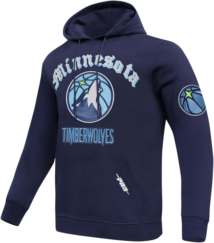 Pro Standard Mens NBA Old English Pull Over Hoodie