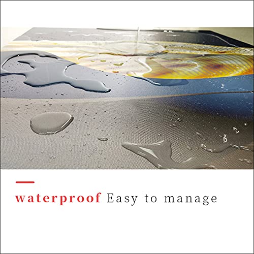 Lienzo con diseño de olivo mediterráneo de gran tamaño y escalones, moderno paisaje isleño en beige y blanco, póster artístico para pared para decoración del hogar 100x200cm/39x79in Sin marco
