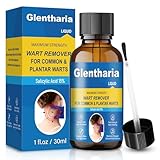 Glentharia Fast-Acting Skin Tag Remover, Wart Remover Freeze Off with Salicylic Acid Maximum Strength, Wart Removal for PlantarWart, GenitalWart, CommonWart, FlatWart, Callus