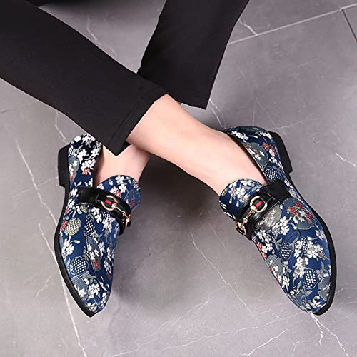 Men's Slip On Loafers Smoking Slippers Casual Wedding Party Prom Dress Shoes Moccasins Flats4