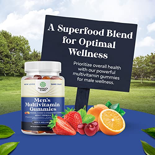 Bundle Of Adult Chewable Multivitamin For Men Gummies And Delicious Natural Multivitamin For Women Gummies - With Zinc And Biotin Immune Support Gummies - Natural Energy Supplement And Women Health #TOP5