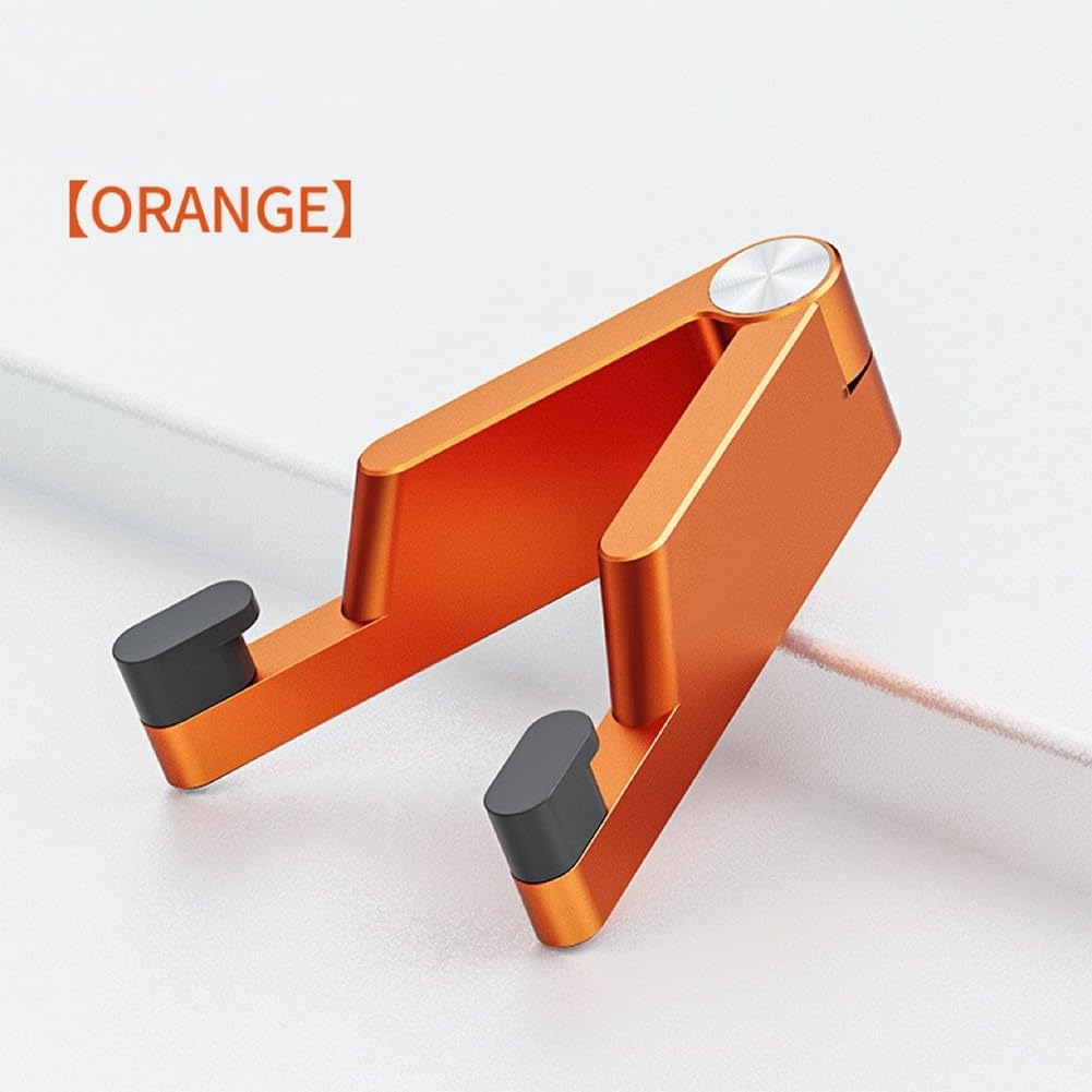 Support de téléphone portable en aluminium, pour téléphone portable et tablette de 4 à 10,5 pouces, angle de vue réglable, utilisation de bureau de voyage